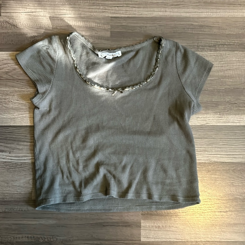 Green Baby-T worn a couple of times Hippie Rose brand